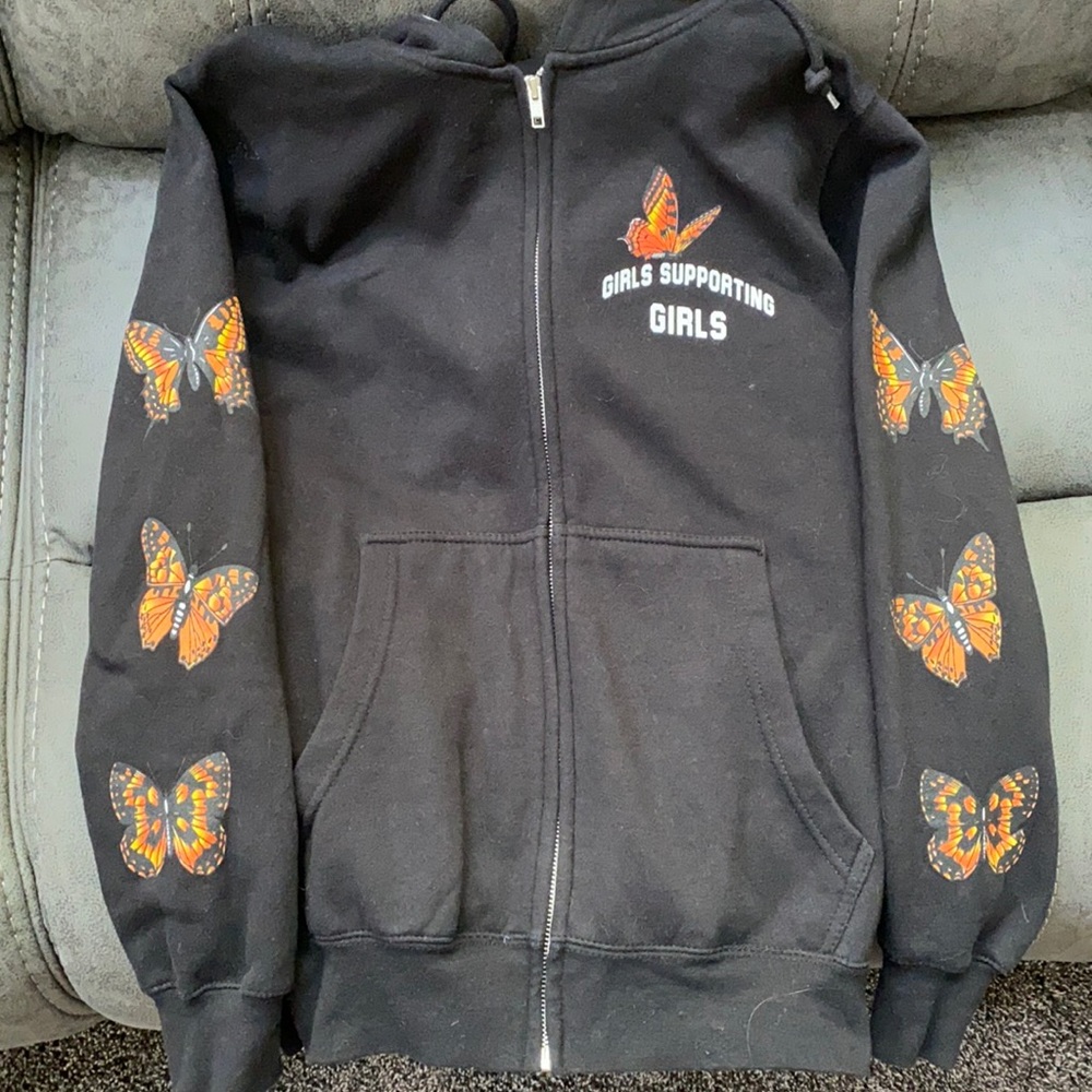 Adelaine Morin Girls Supporting Girls hoodie